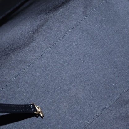 Chanel 25 Black Caviar Leather Gold Shoulder Bag — view 4