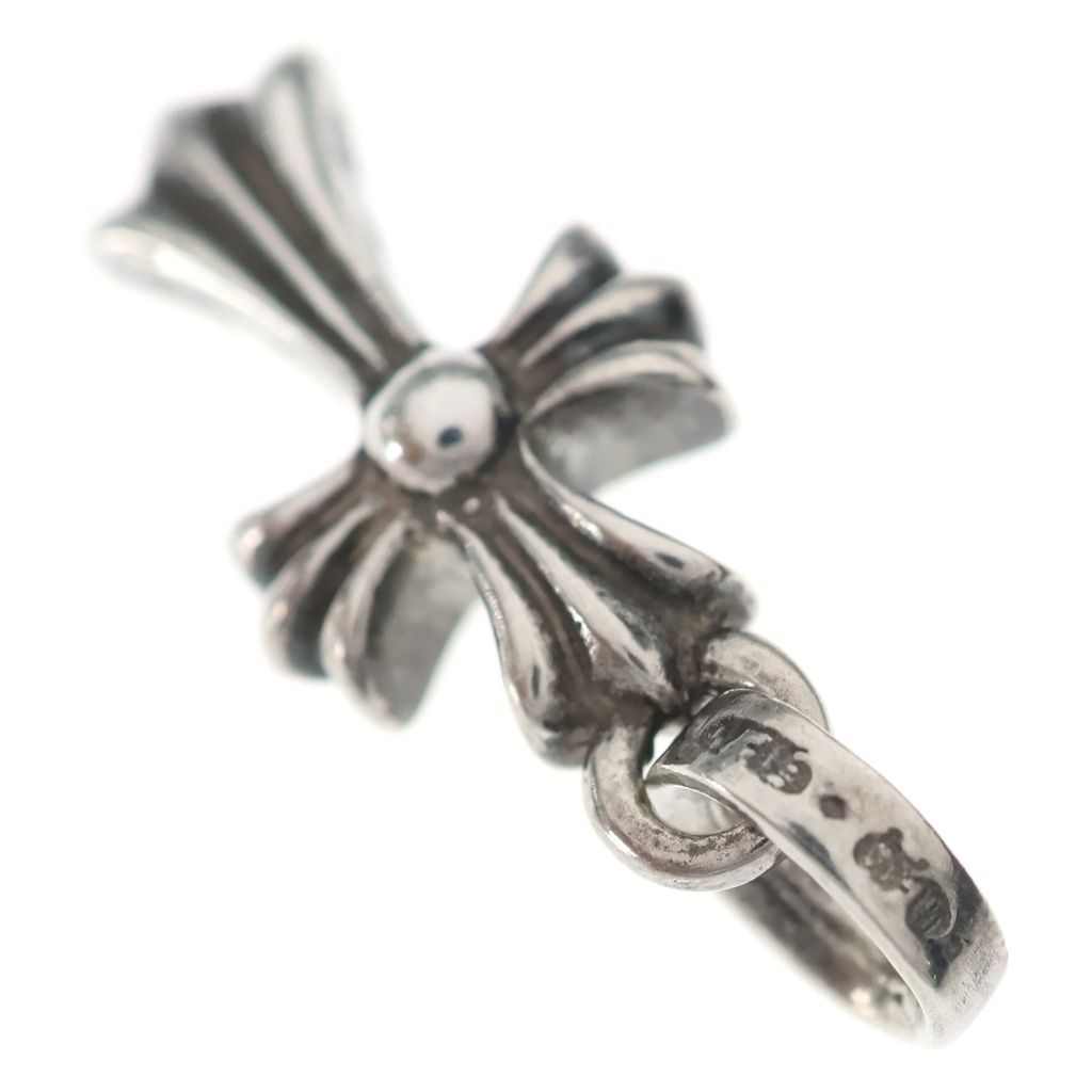 Chrome Hearts Crs Baby Fat Cross Pendant Top Silver — view 5