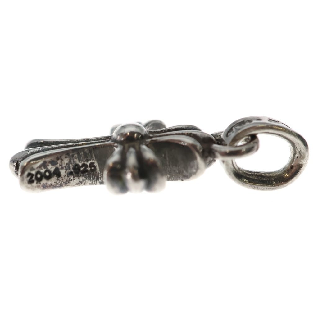 Chrome Hearts Crs Baby Fat Cross Pendant Top Silver — view 3