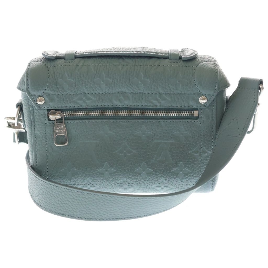 Louis Vuitton Soul Trunk Monogram Taurillon Leather Shoulder Bag Light Green — view 2