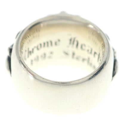 Chrome Hearts Flrl Crs Floral Cross Ring Silver — view 2