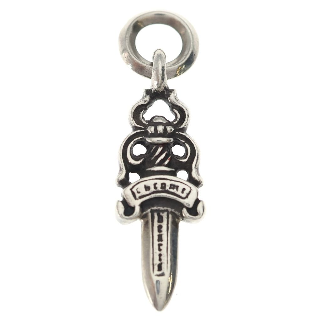 Chrome Hearts 5 Dagger 5 Charm Pendant Top Silver — view 2