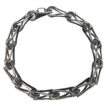Chrome Hearts Window Chain Silver Bracelet