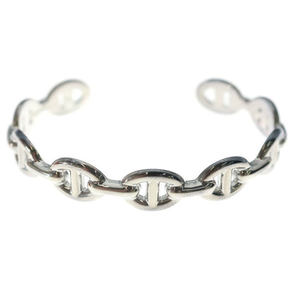 Hermes Chaine D'ancre Bracelet Bangle Silver