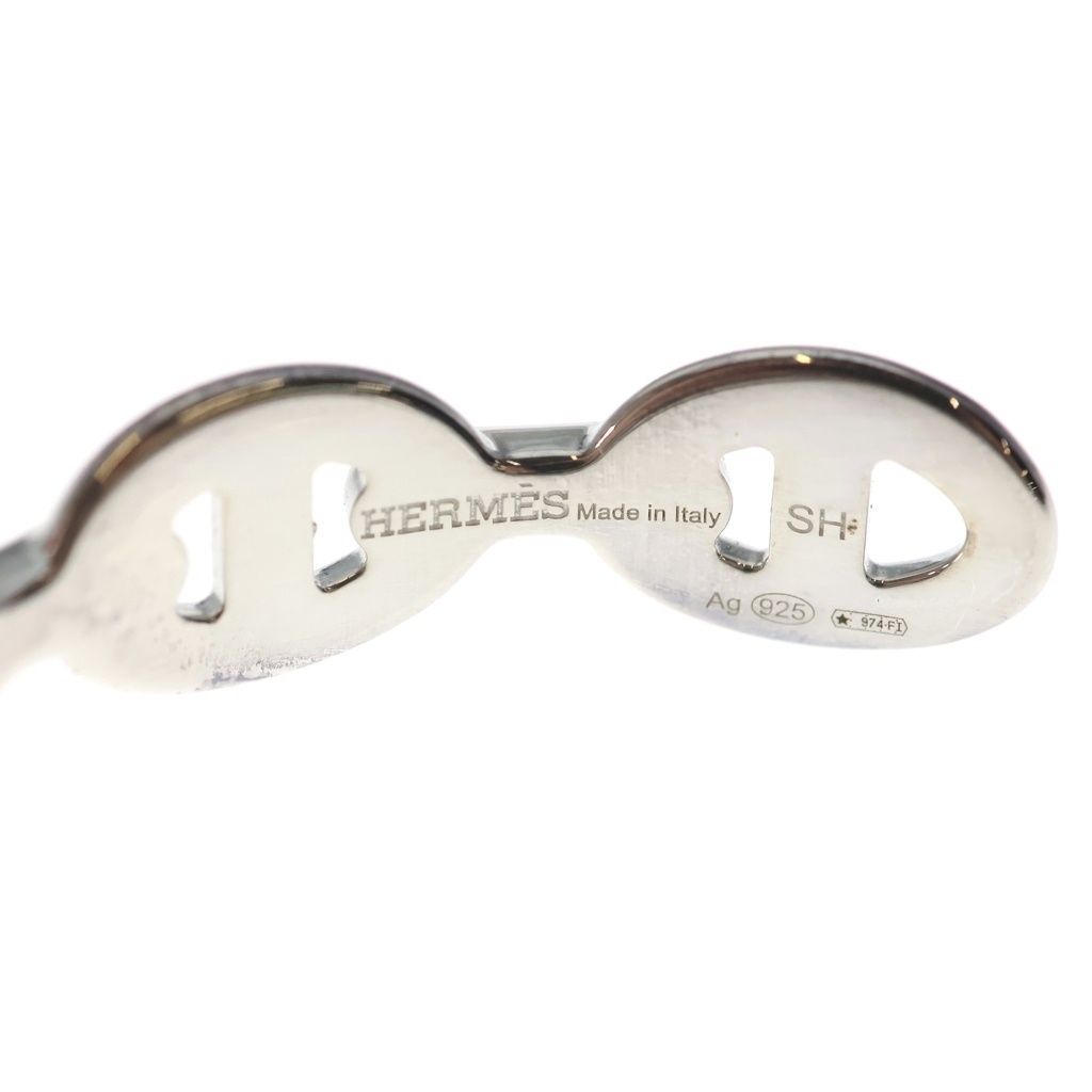 Hermes Chaine D'ancre Bracelet Bangle Silver — view 5