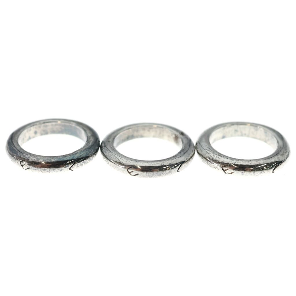 Chanel Logo Ring Silver — view 3