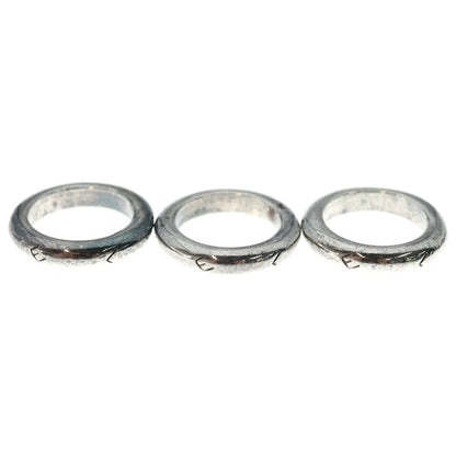 Chanel Logo Ring Silver — view 3