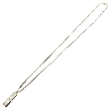 Gucci Knot Infinity Plate Necklace Silver — view 2