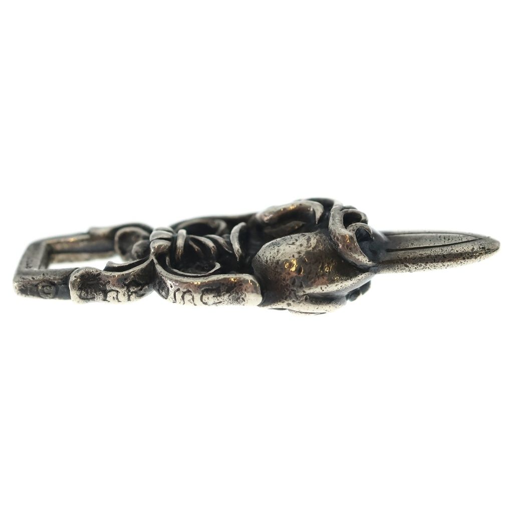 Chrome Hearts Dagger Heart Daga Pendant Top Silver — view 4