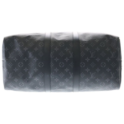 Louis Vuitton Monogram Eclipse Keepall Bandouliere 45 2-Way Boston Bag Black — view 5
