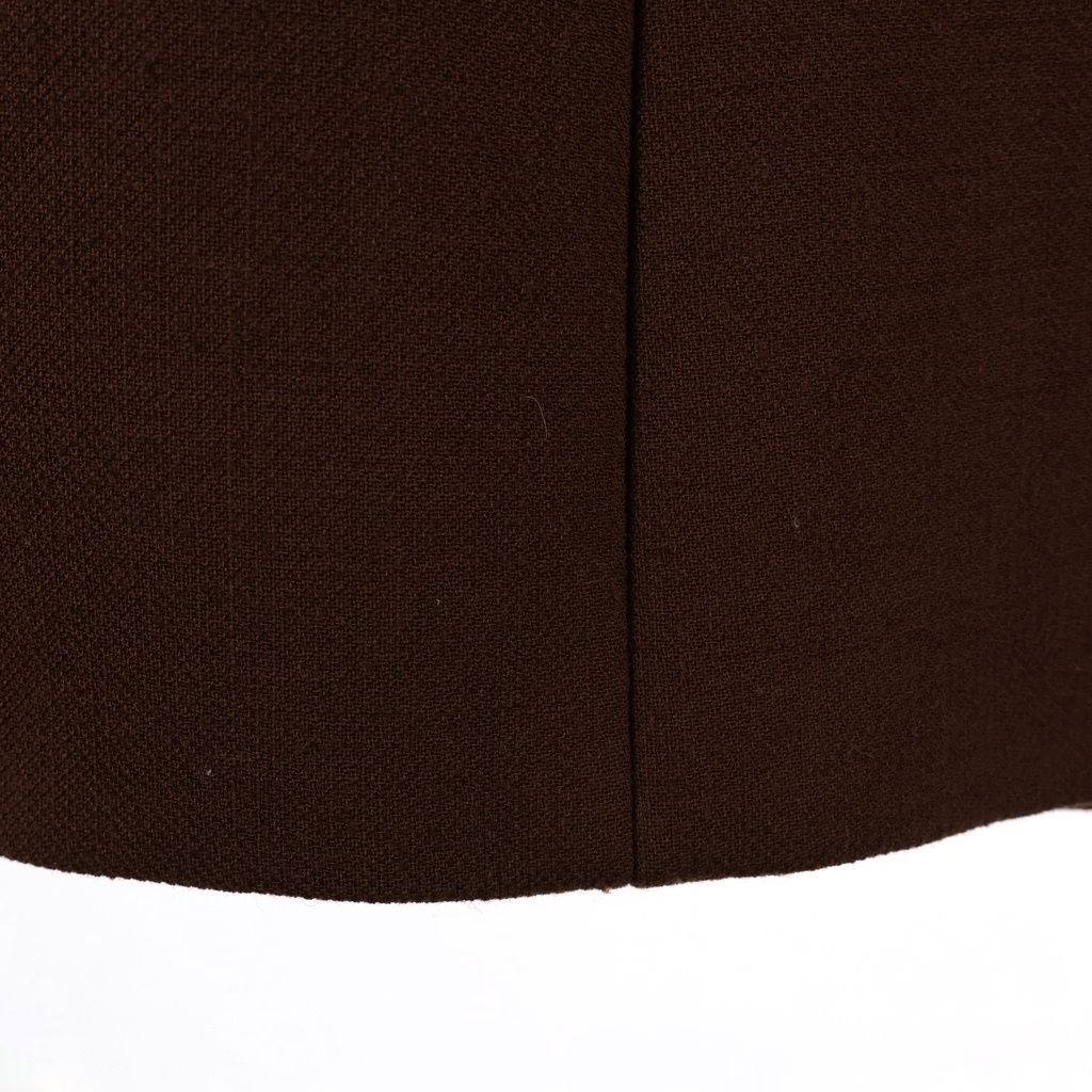 Prada Gray Scontimental Duffel Coat Brown 40 — view 6