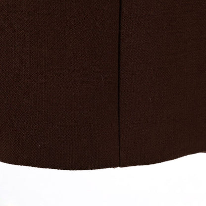 Prada Gray Scontimental Duffel Coat Brown 40 — view 6