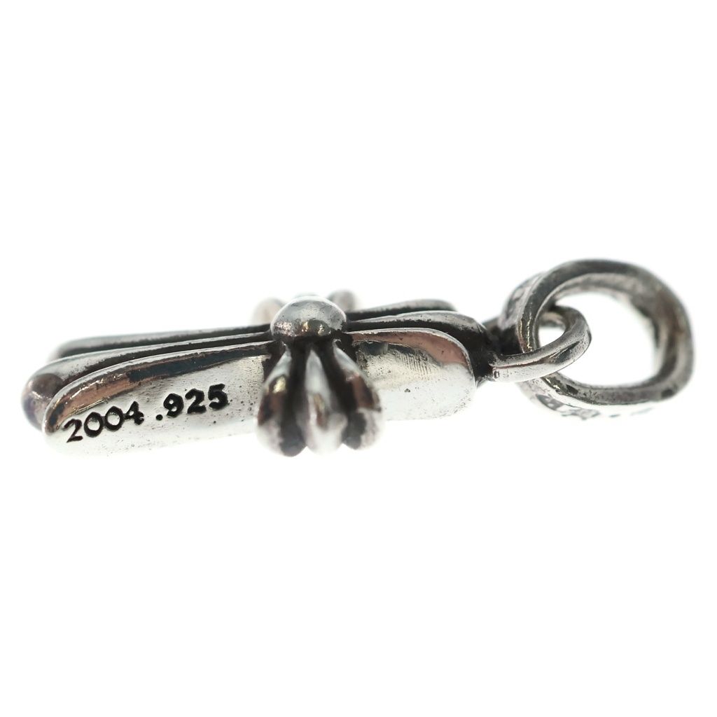 Chrome Hearts Crs Baby Fat Cross Pendant Top Silver — view 3