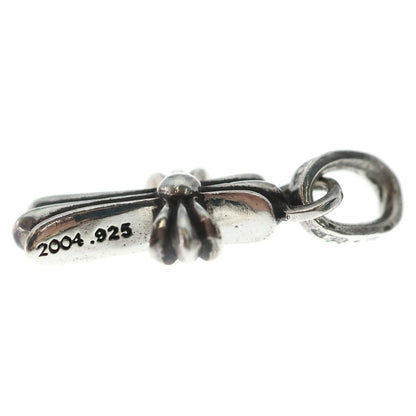 Chrome Hearts Crs Baby Fat Cross Pendant Top Silver — view 3