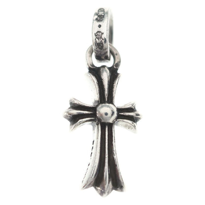 Chrome Hearts Crs Baby Fat Cross Pendant Top Silver