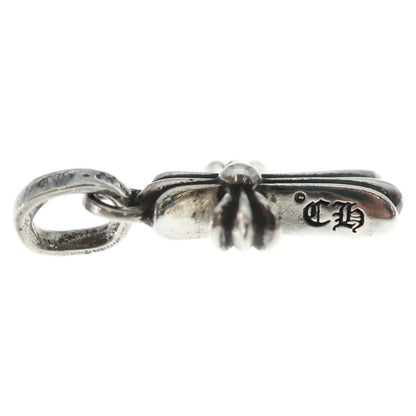 Chrome Hearts Crs Baby Fat Cross Pendant Top Silver — view 4
