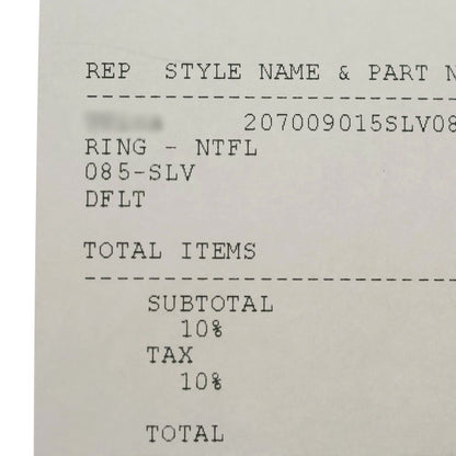 Chrome Hearts Ntfl Ring Silver — view 6