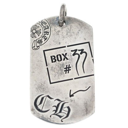 Chrome Hearts Dog Tag Aoyama CH Blue Mountain Anniversary Dog Tag Necklace Top
