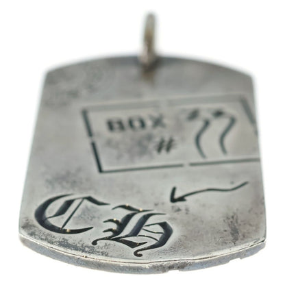 Chrome Hearts Dog Tag Aoyama CH Blue Mountain Anniversary Dog Tag Necklace Top — view 5