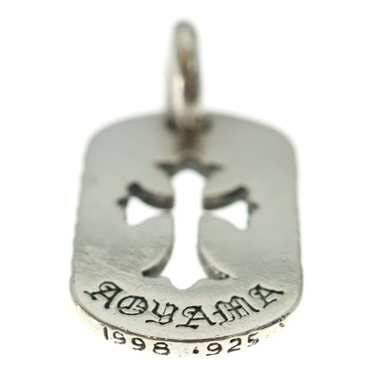 Chrome Hearts Aoyama Ltd D Tag Sml CO Crs Blue Mountain Limited Cutout Cross — view 5