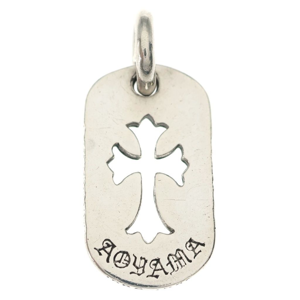 Chrome Hearts Aoyama Ltd D Tag Sml CO Crs Blue Mountain Limited Cutout Cross