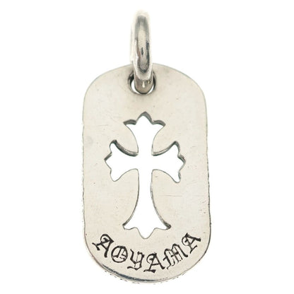 Chrome Hearts Aoyama Ltd D Tag Sml CO Crs Blue Mountain Limited Cutout Cross