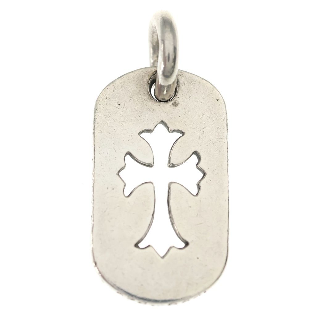 Chrome Hearts Aoyama Ltd D Tag Sml CO Crs Blue Mountain Limited Cutout Cross — view 2