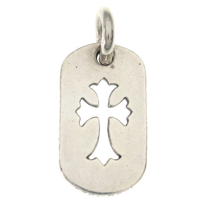 Chrome Hearts Aoyama Ltd D Tag Sml CO Crs Blue Mountain Limited Cutout Cross — view 2