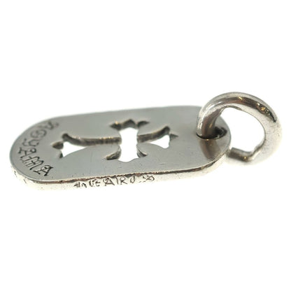 Chrome Hearts Aoyama Ltd D Tag Sml CO Crs Blue Mountain Limited Cutout Cross — view 3