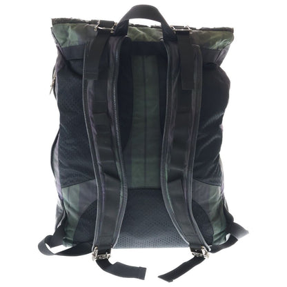 Chrome Hearts Moto Backpack Cross Cemetery Patch Contrast Leather — view 2