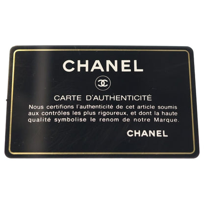 Chanel Trichomaterial Chain Mini Shoulder Bag Black Calf Caviar Leather Gold — view 6