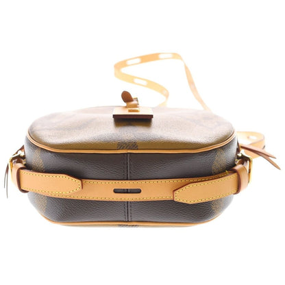 Louis Vuitton Monogram Giant Boite Chapeau Sple Shoulder Bag Brown Leather Gold — view 5