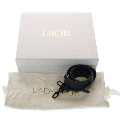 Dior Lady Ultra Matte 2-Way Shoulder Bag Black Lambskin — view 8