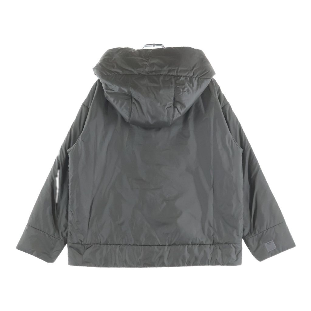 Max Mara Hooded Puffer Jacket Gray — view 2