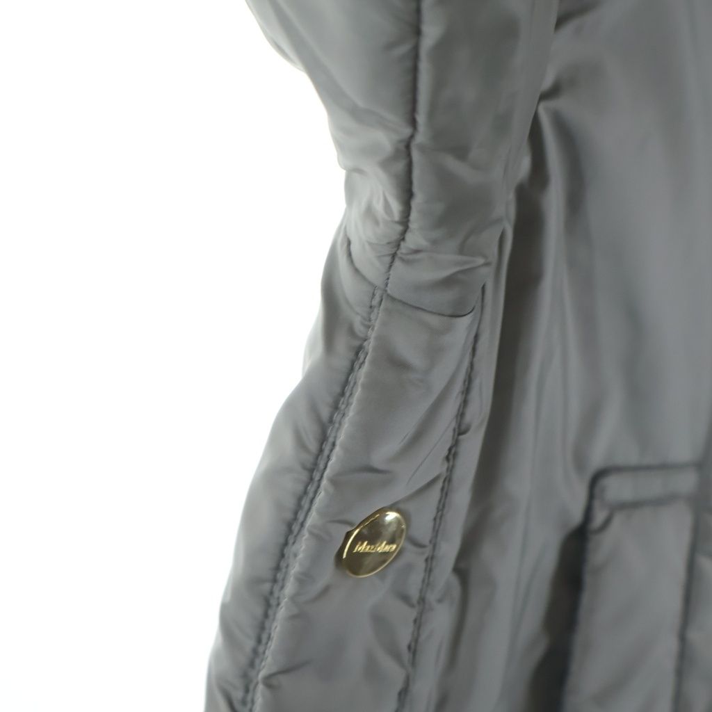 Max Mara Hooded Puffer Jacket Gray — view 6