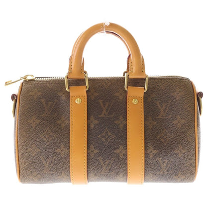 Louis Vuitton Keepall Bandouliere 25 Monogram Defile Handbag Leather Gold