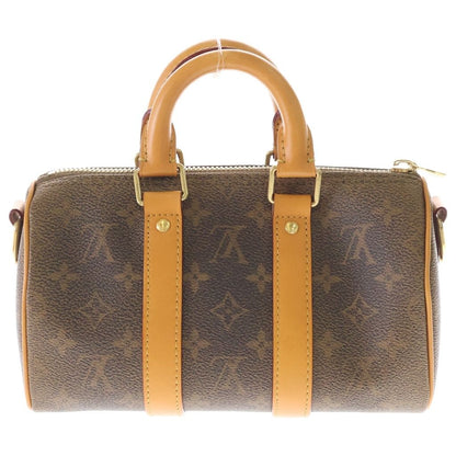 Louis Vuitton Keepall Bandouliere 25 Monogram Defile Handbag Leather Gold — view 2