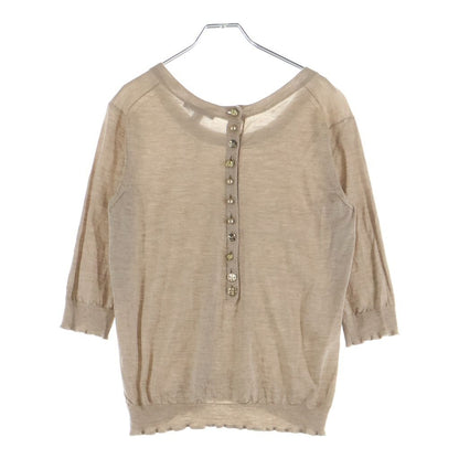 Louis Vuitton Silk Blend Cashmere Button Sweater — view 2