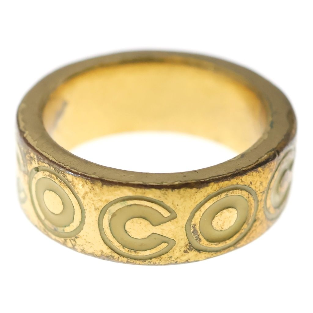 Chanel CC Logo Ring Gold — view 2
