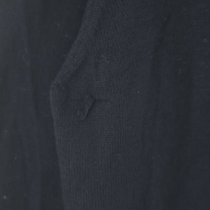 Prada Wool Knit Long Sleeve Cardigan Black — view 5