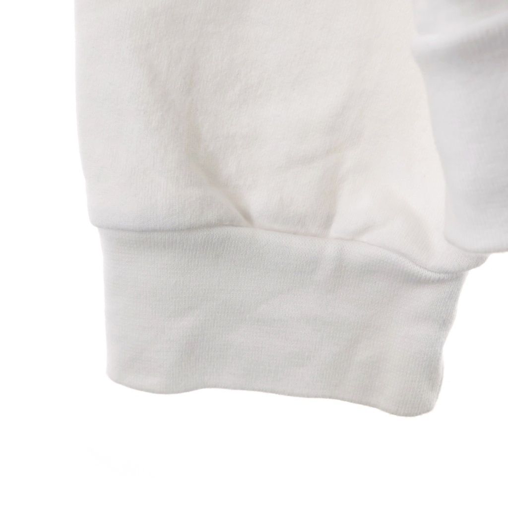 Chrome Hearts Sweatshirt HD Zip Arm Logo Zip Up Hoodie White Blue — view 5
