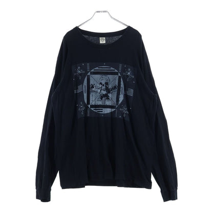 Chrome Hearts Vintage Foti Skeleton Print L S Tee Double Sided Long Sleeve