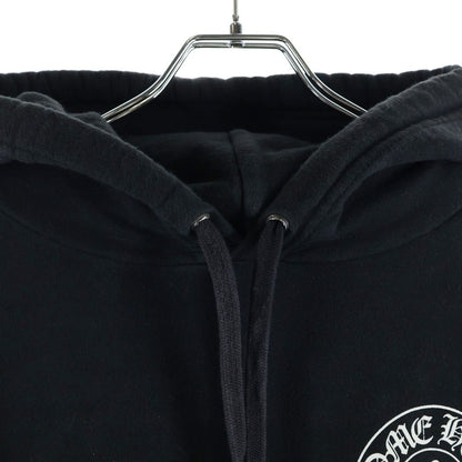 Chrome Hearts Multicolor Sleeve Logo Horseshoe Pullover Hoodie Black — view 3