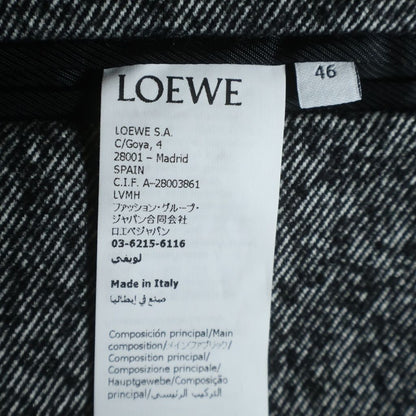 Loewe Multi Pocket Wool Oversize Terre Jacket Black — view 8
