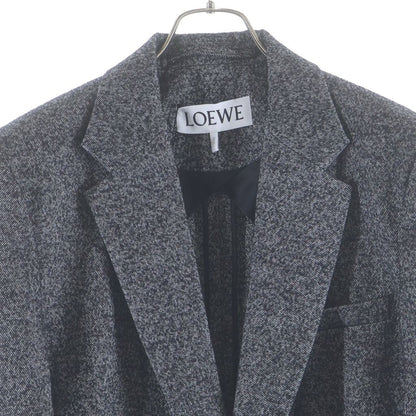 Loewe Multi Pocket Wool Oversize Terre Jacket Black — view 3