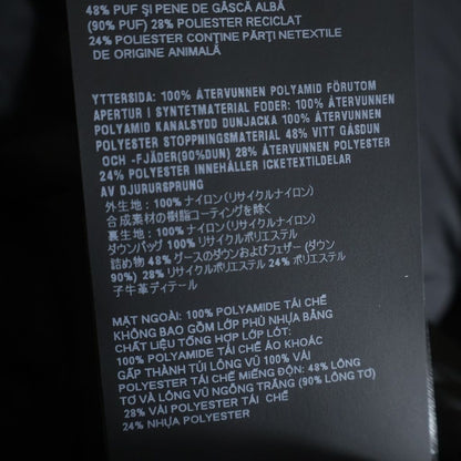 Prada Ri Nylon Hooded Down Jacket Black — view 7