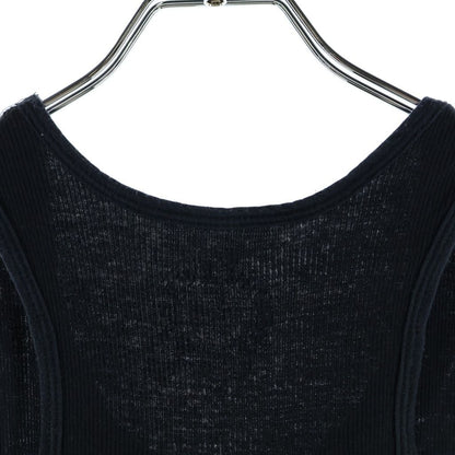 Chrome Hearts Vintage Scrl Logo Tank Scroll Top Sleeveless Black — view 4