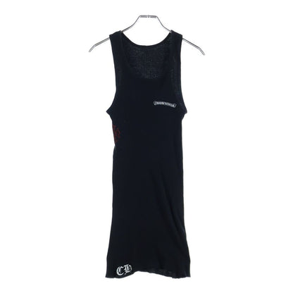Chrome Hearts Vintage Scrl Logo Tank Scroll Top Sleeveless Black — view 2
