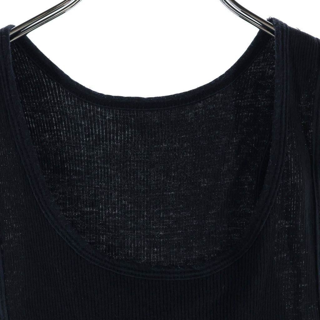 Chrome Hearts Vintage Scrl Logo Tank Scroll Top Sleeveless Black — view 3