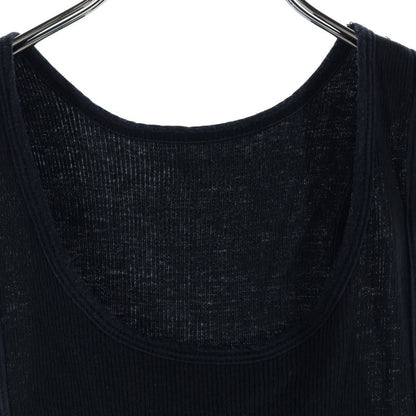 Chrome Hearts Vintage Scrl Logo Tank Scroll Top Sleeveless Black — view 3